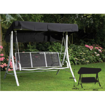 Pátio de jardim ao ar livre Wicker Hanging Beach Swing Glider